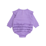 Twinkling Bow Tree Applique Bubble Romper