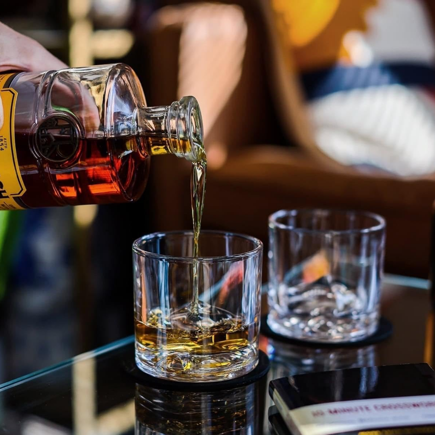Everest Set of 4 Whiskey Glasses