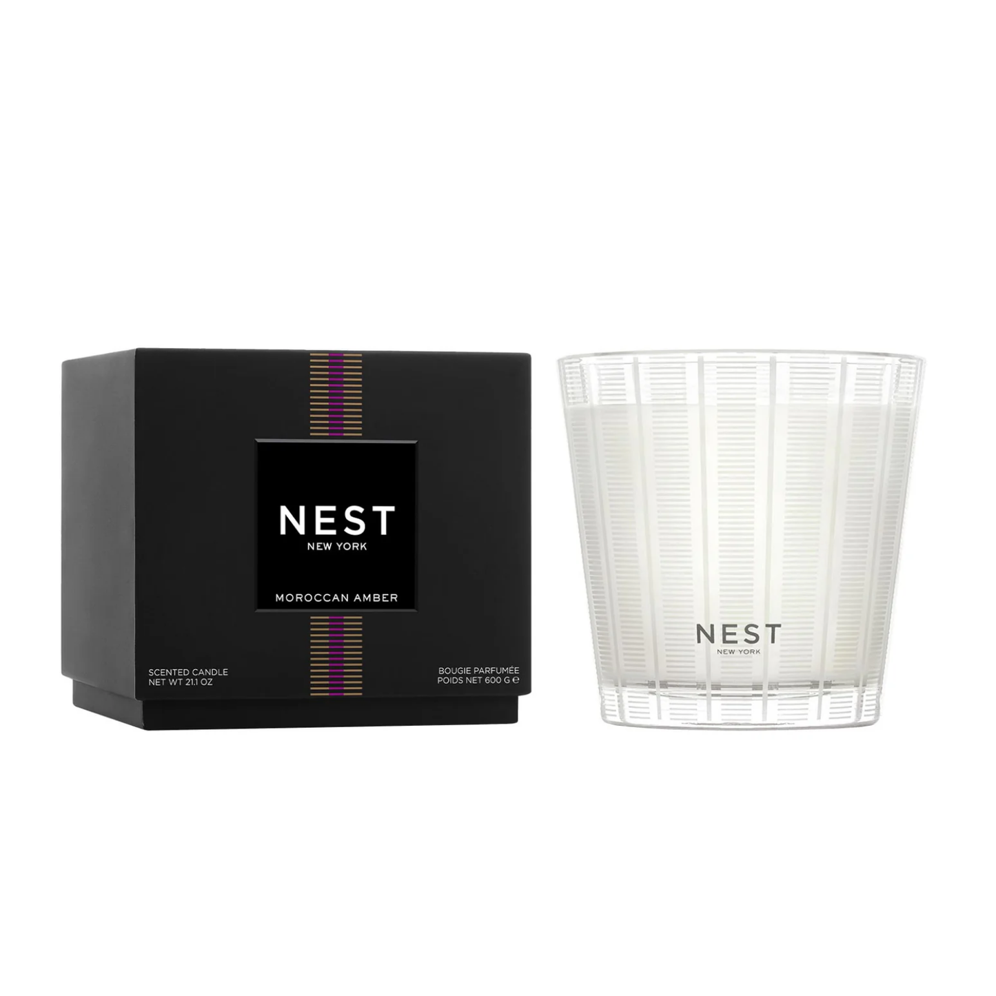 Moroccan Amber 3-Wick Candle
