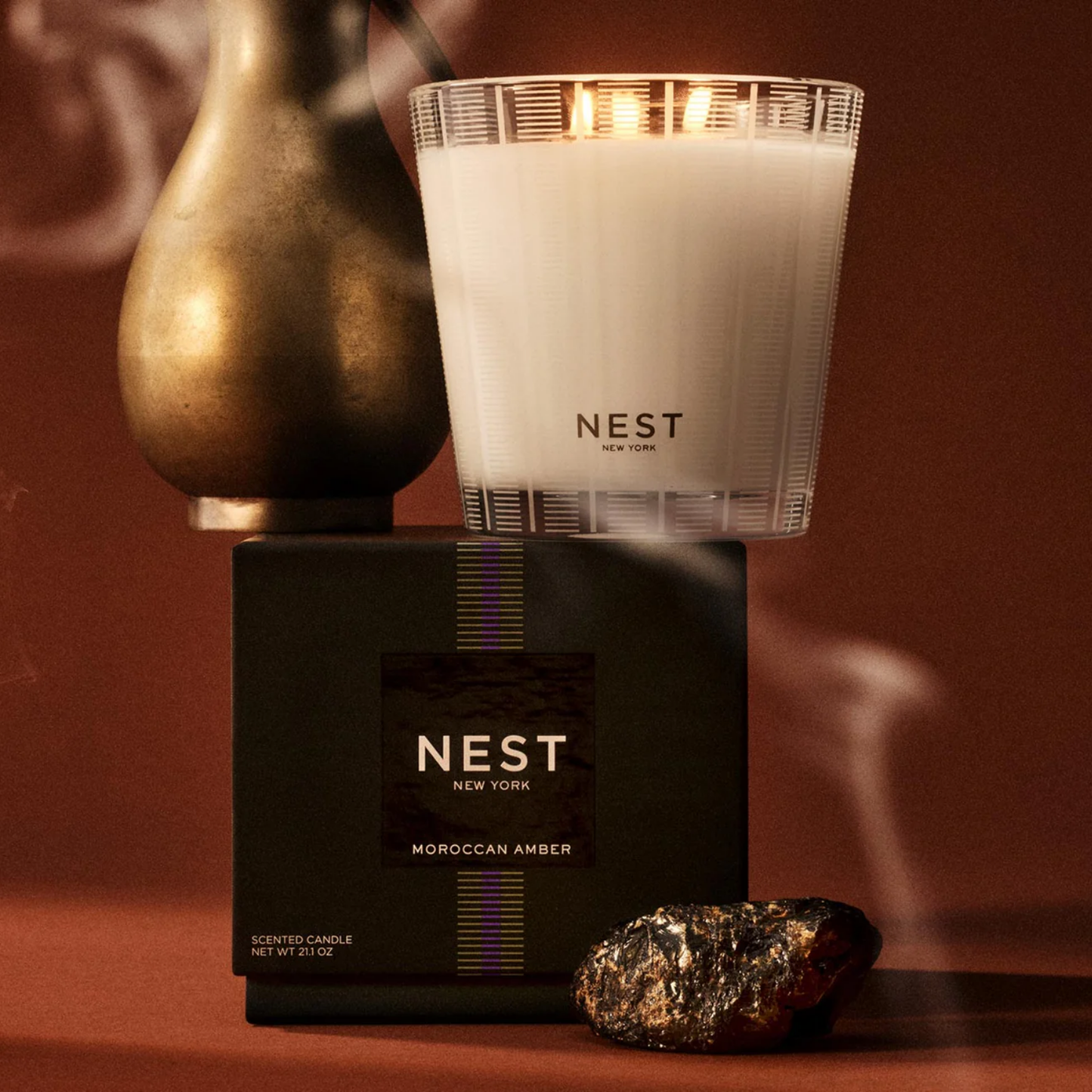Moroccan Amber 3-Wick Candle