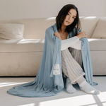 Adult Bamboo Swaddle Blanket - Lizzy G's Fine Gifts