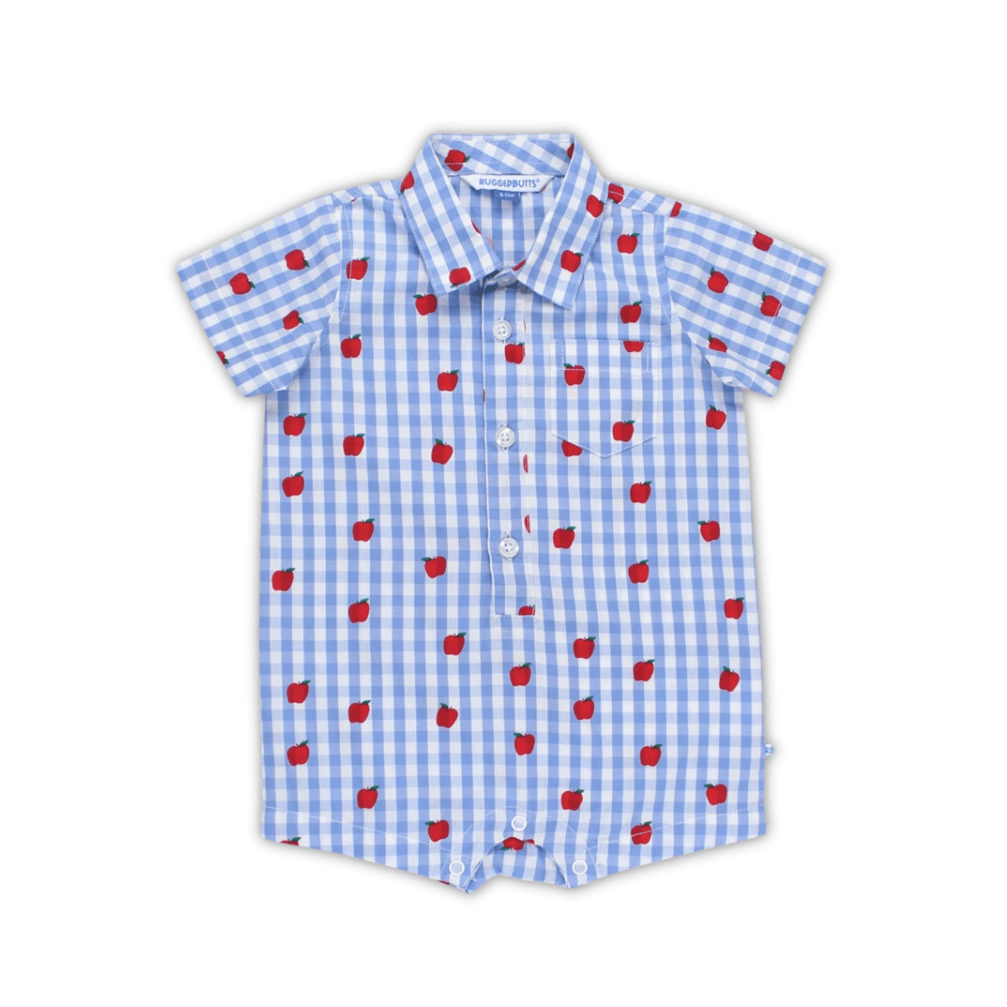 Apple Orchard Button Up Romper - Lizzy G's Fine Gifts