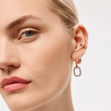 Ash Double Hoop Earrings - Lizzy G's Fine Gifts
