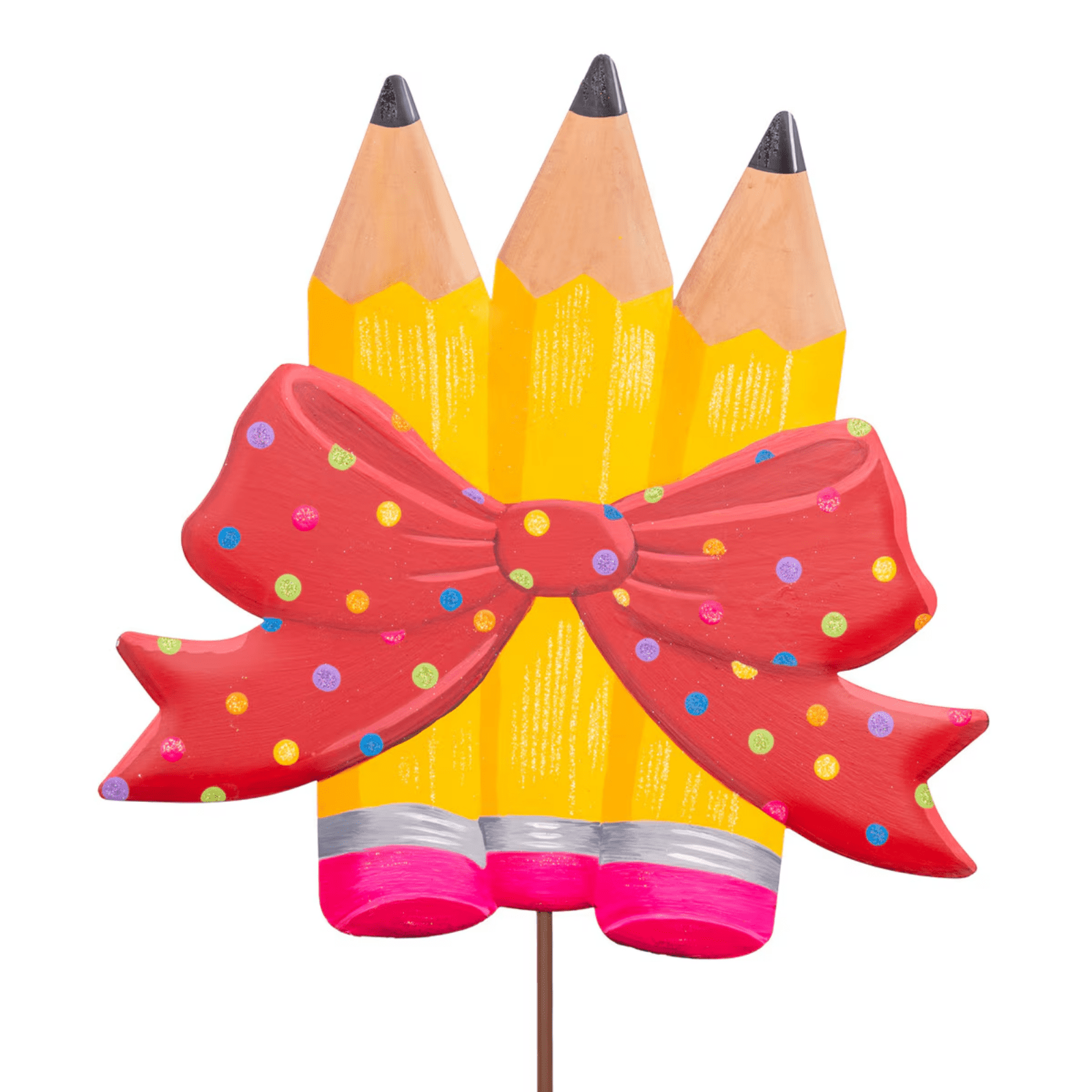 Back to School Pencils Metal Decor - Lizzy G's Fine Gifts