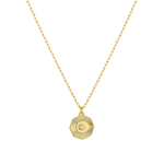 Birthstone Coin Necklace (Multiple Styles Available) - Lizzy G's Fine Gifts