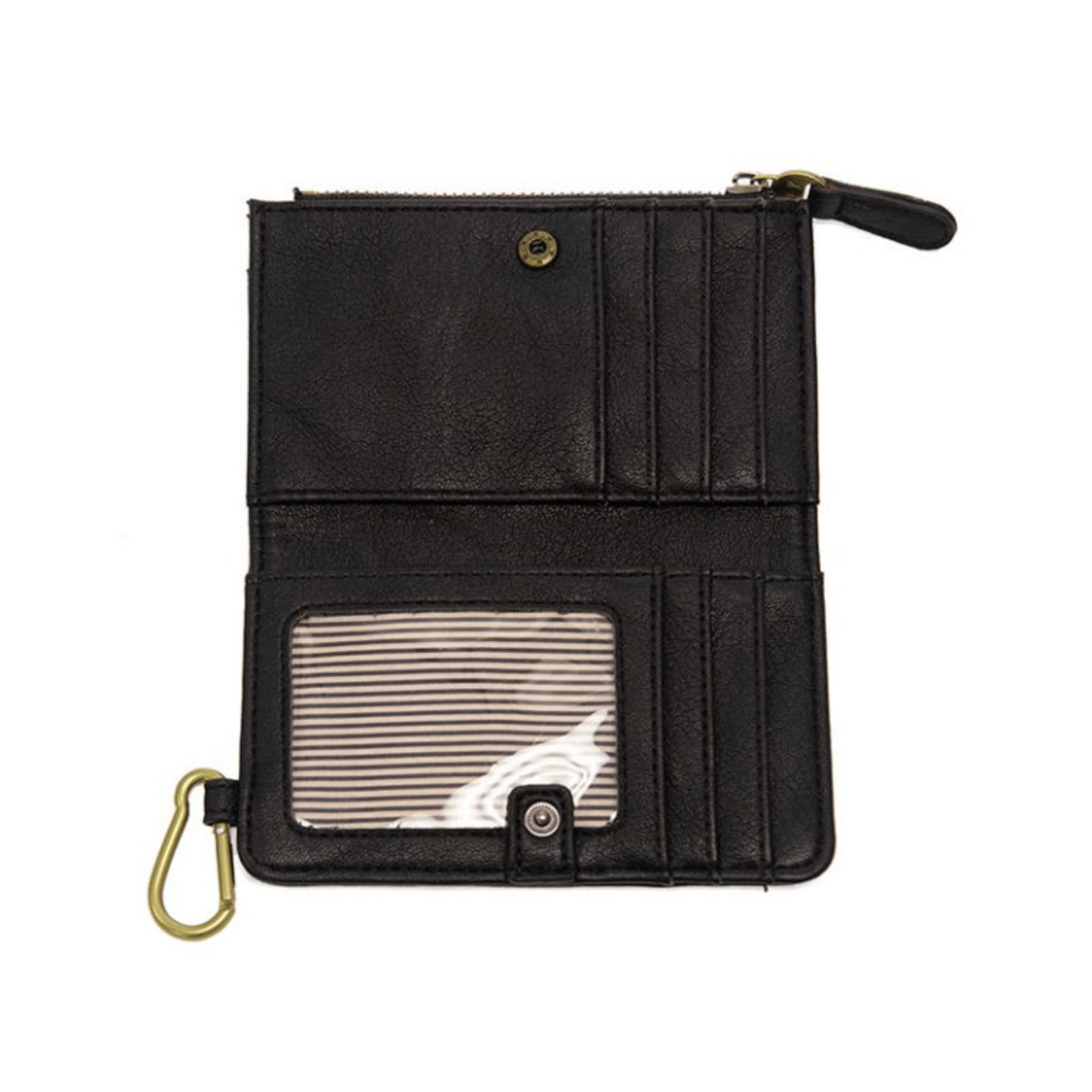 Bobbie Bifold Wallet with Carabiner - Lizzy G's Fine Gifts