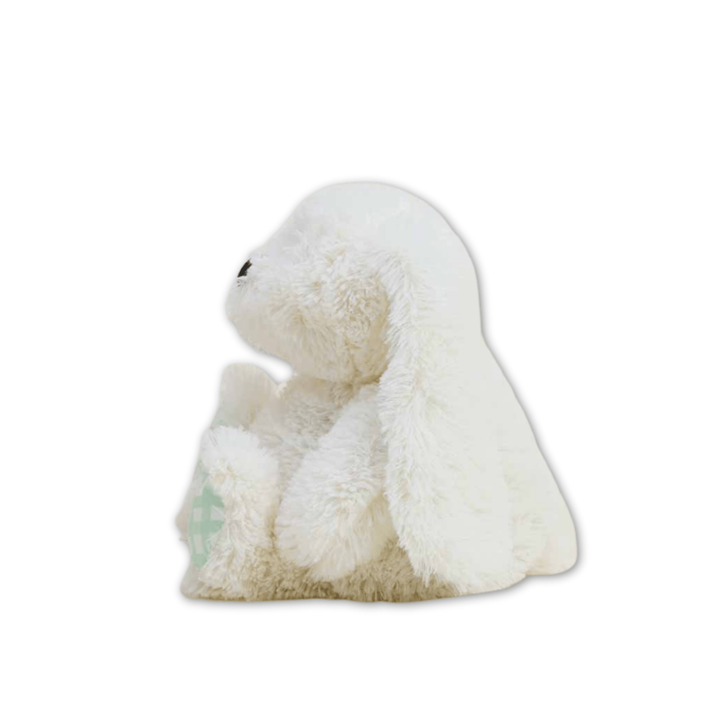 Bunny with Gingham Ears Warmies Microwavable Plush - Lizzy G's Fine Gifts