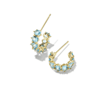 Cailin Crystal Birthstone Huggie Earrings - Lizzy G's Fine Gifts