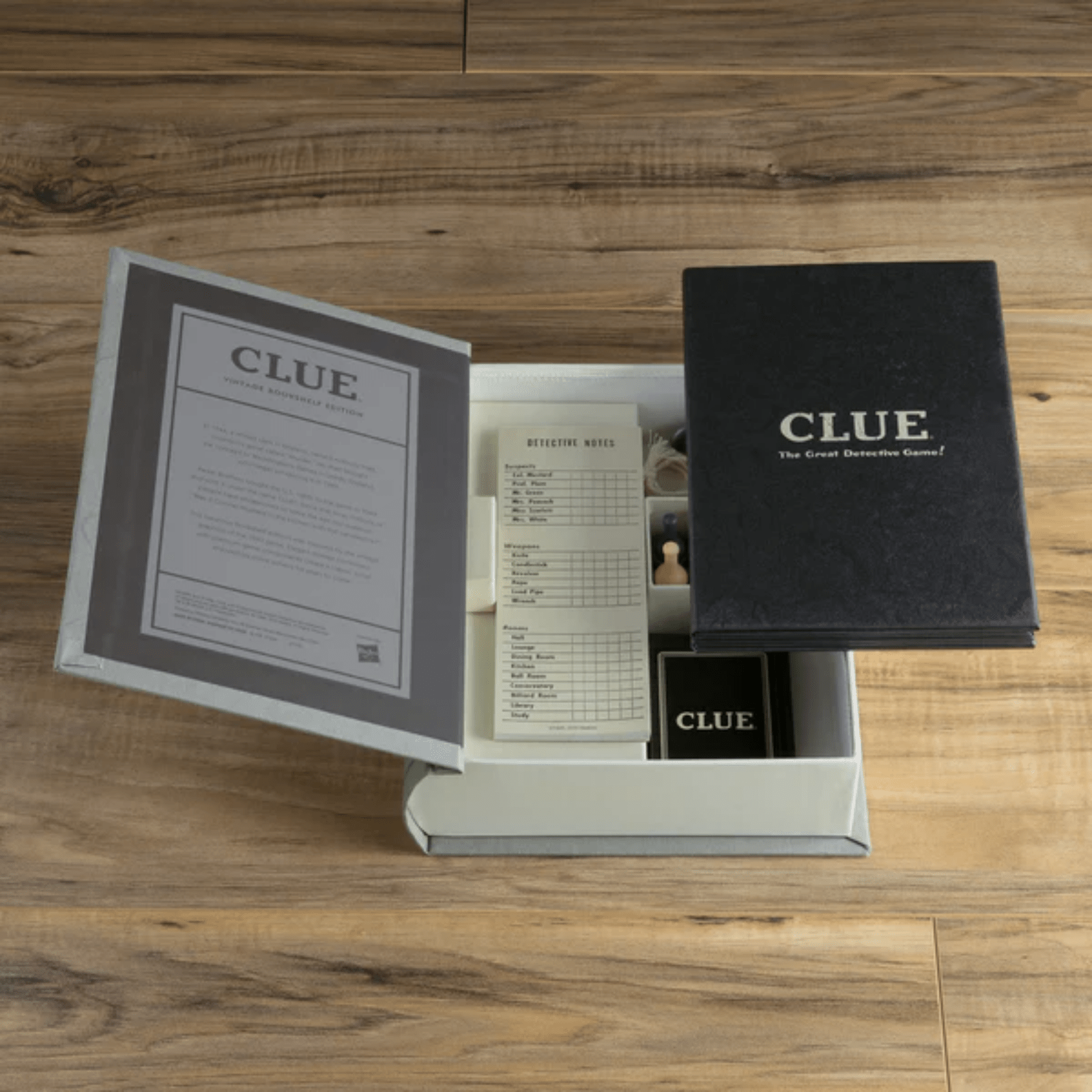 Clue Bookshelf Game - Lizzy G's Fine Gifts
