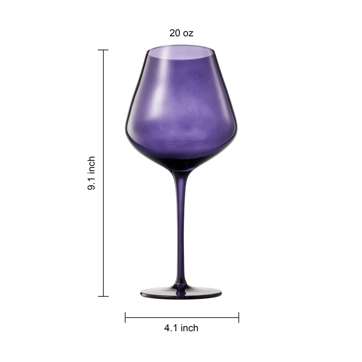 Colors of Santorini Wine Set - Lizzy G's Fine Gifts