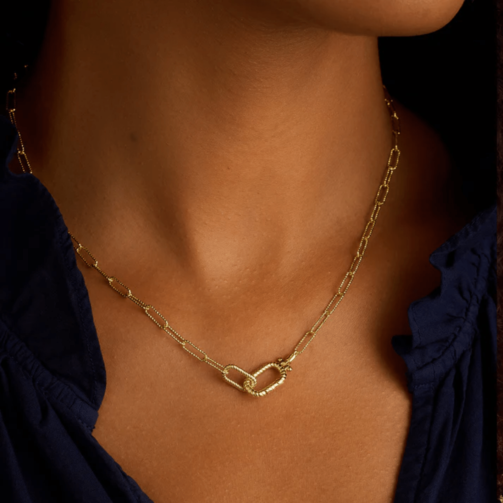 Crew Link Necklace - Lizzy G's Fine Gifts