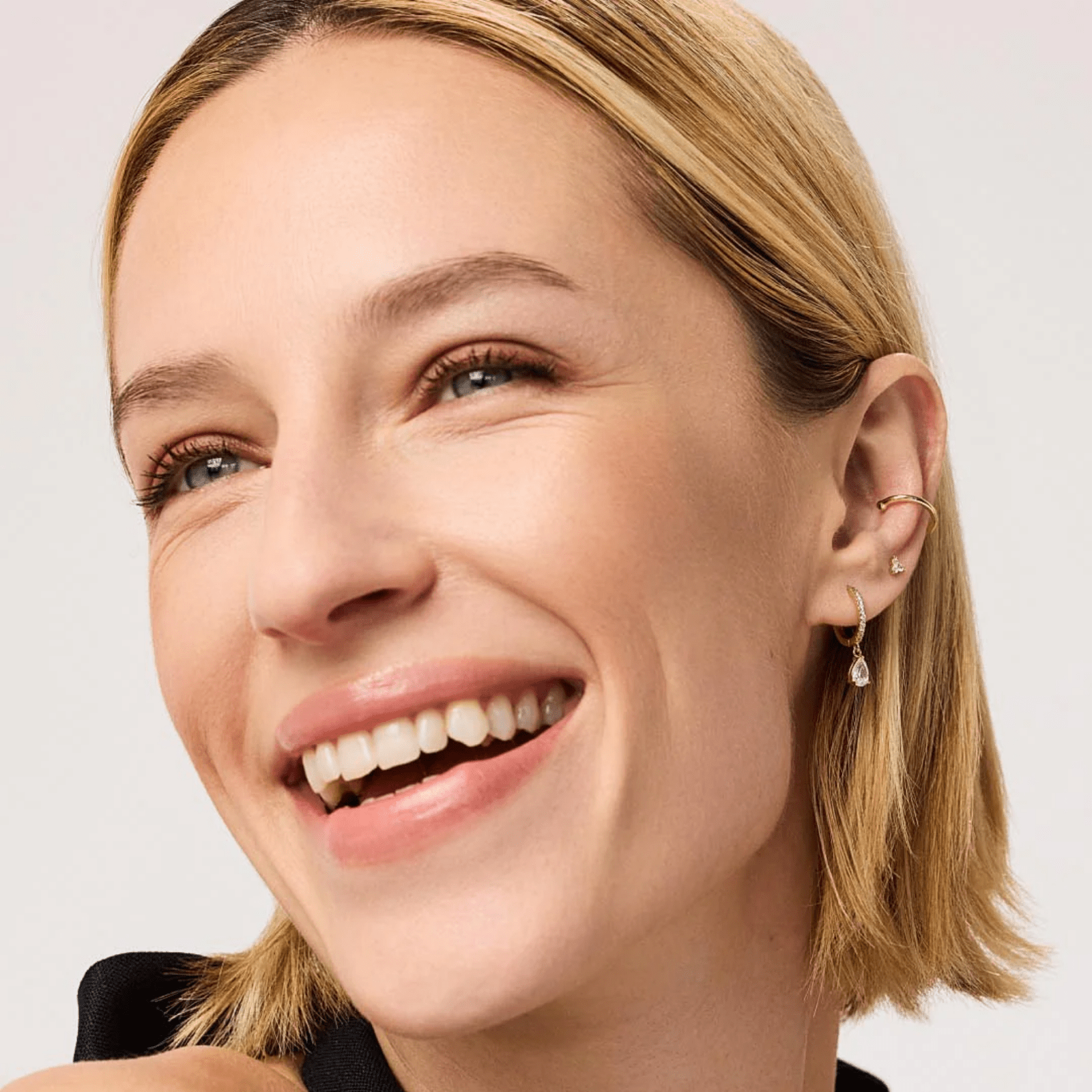 Delicate Huggie Hoops - Elise - Lizzy G's Fine Gifts