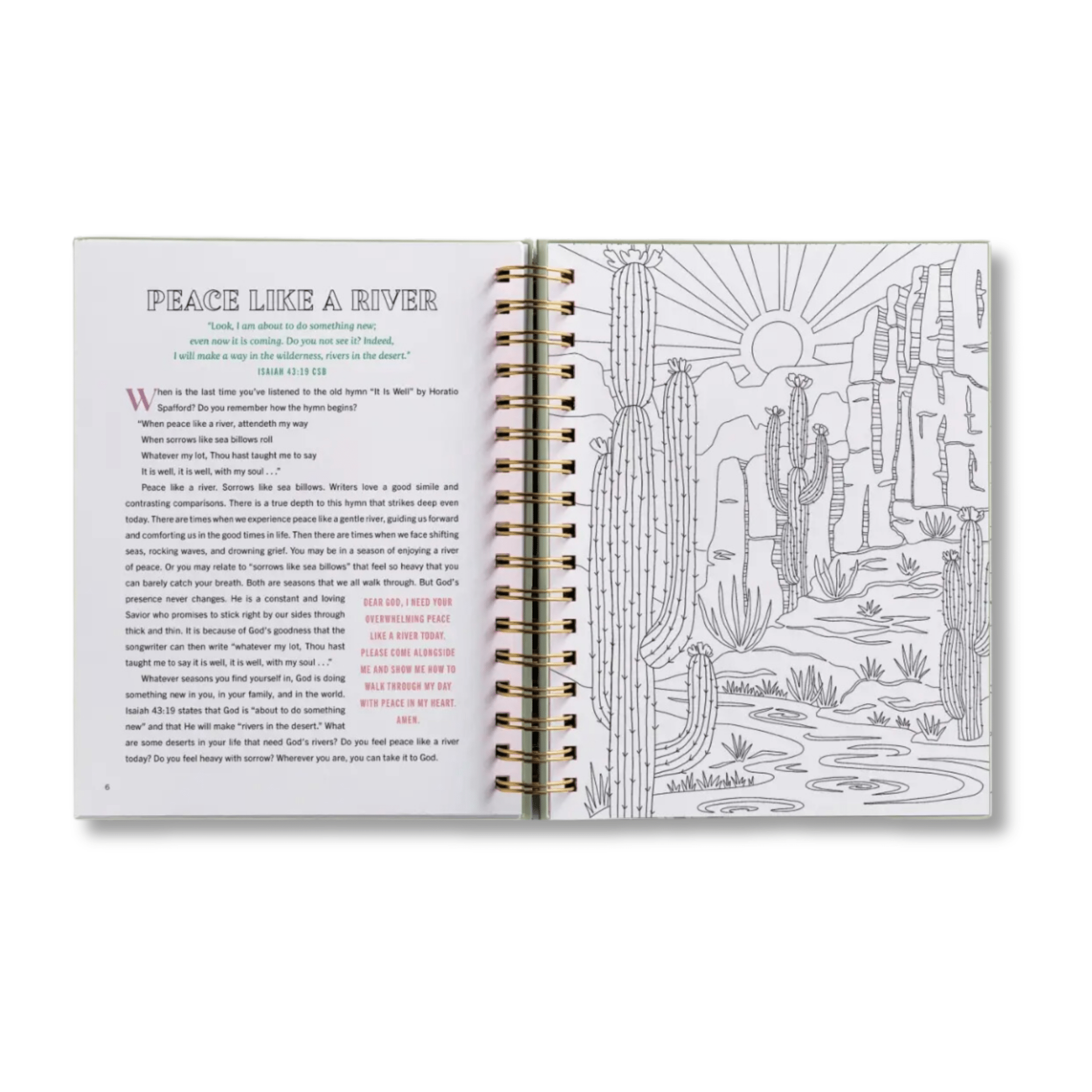 Devotional Coloring Book - Lizzy G's Fine Gifts