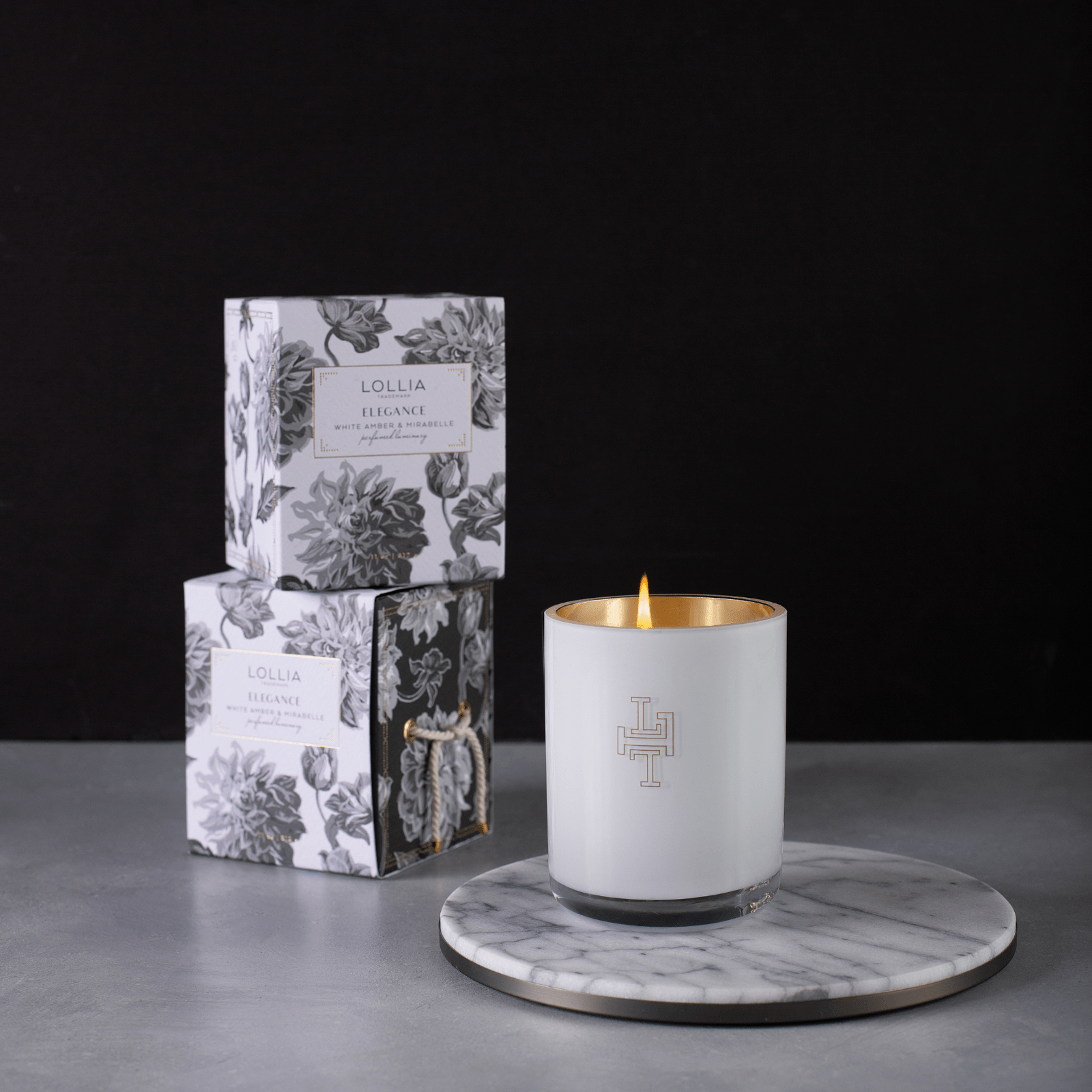 Elegance Boxed Candle - Lizzy G's Fine Gifts