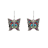 Filigree Butterfly Earrings - Lizzy G's Fine Gifts