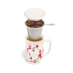 Fiore Steeping Cup with Infuser - Lizzy G's Fine Gifts