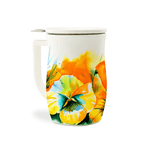 Fiore Steeping Cup with Infuser - Lizzy G's Fine Gifts