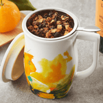 Fiore Steeping Cup with Infuser - Lizzy G's Fine Gifts