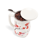 Fiore Steeping Cup with Infuser - Lizzy G's Fine Gifts
