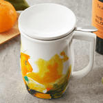 Fiore Steeping Cup with Infuser - Lizzy G's Fine Gifts