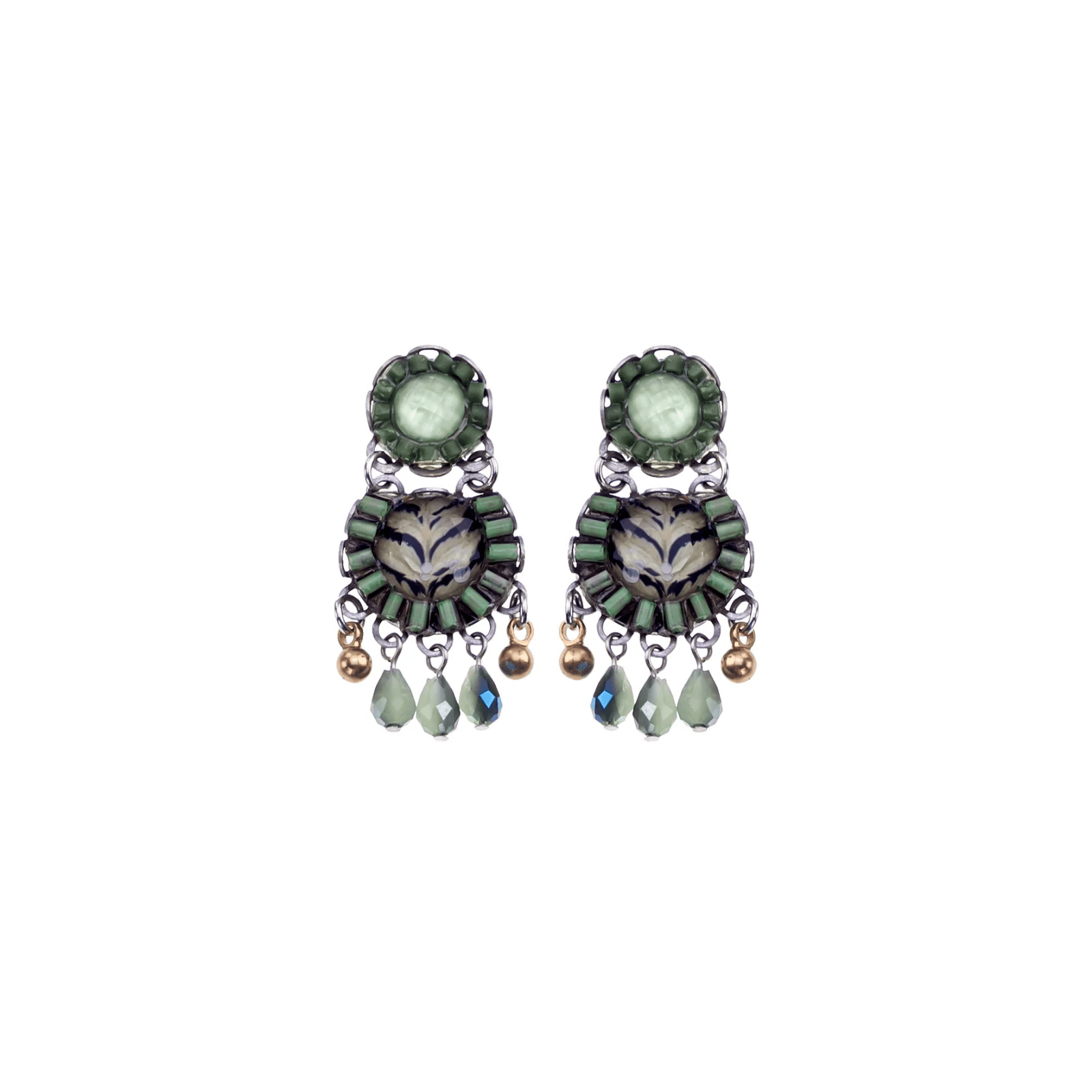 Florin Eucalyptus Earrings - Lizzy G's Fine Gifts