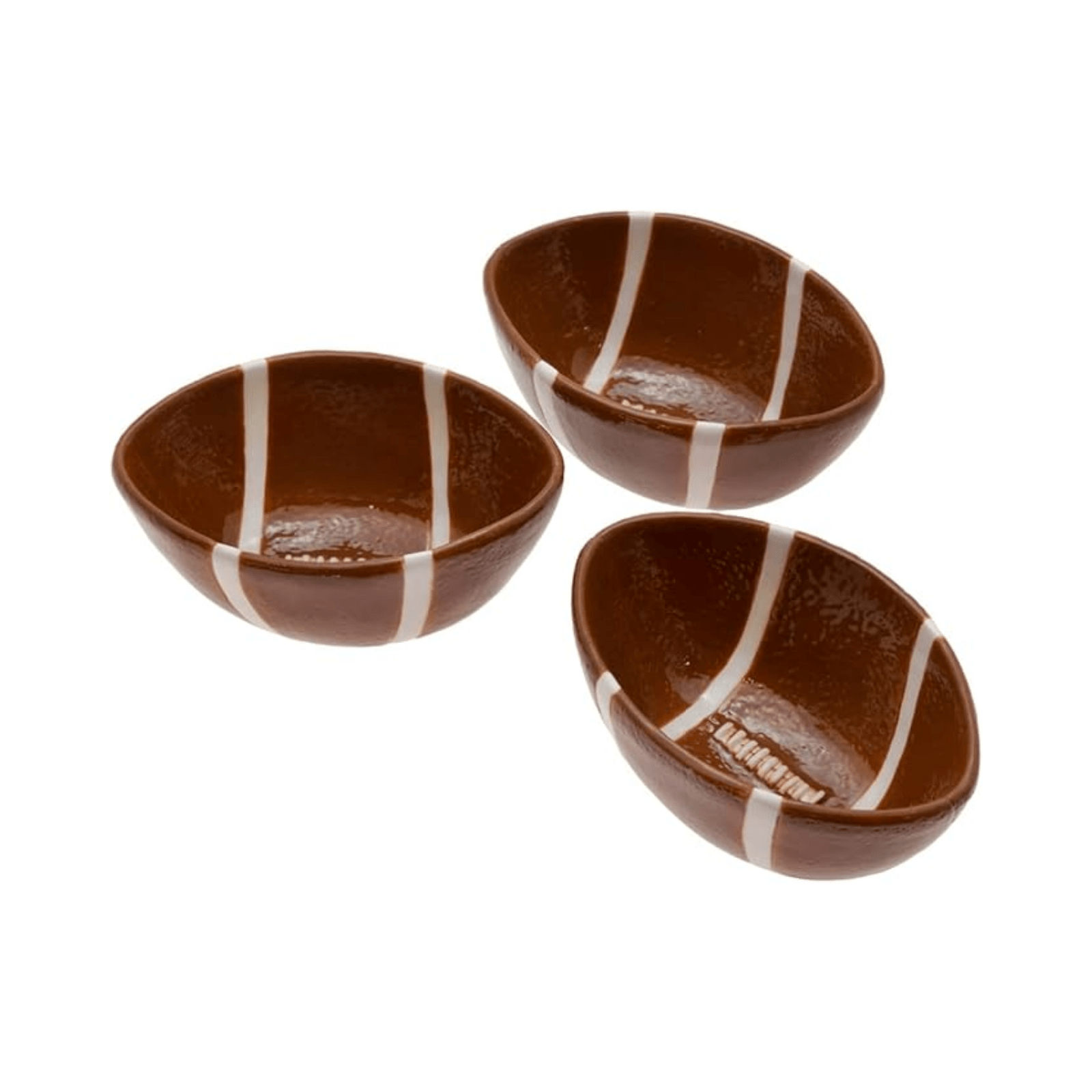 Football Fever Condiment Tray with Bowls - Lizzy G's Fine Gifts