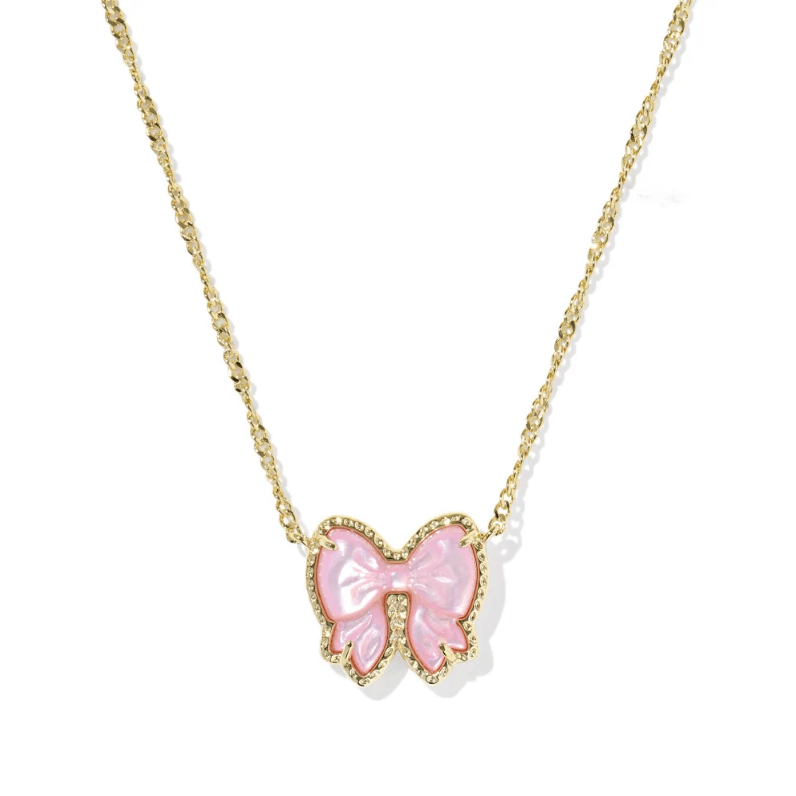 Haley Bow Pendant Necklace - Lizzy G's Fine Gifts