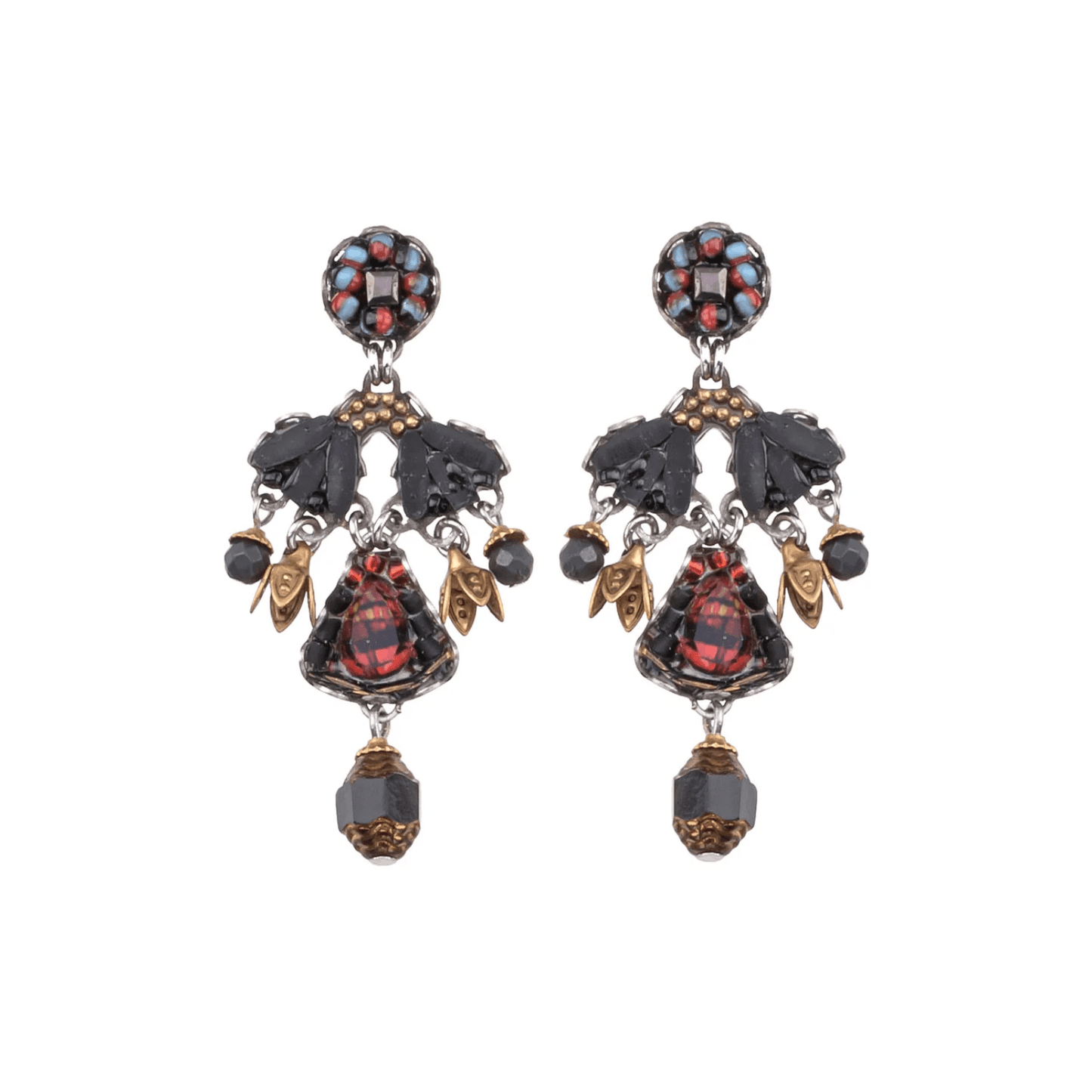 Halley Tiger Eye Earrings - Lizzy G's Fine Gifts