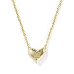 Heart Initial Pendant Necklace - Lizzy G's Fine Gifts
