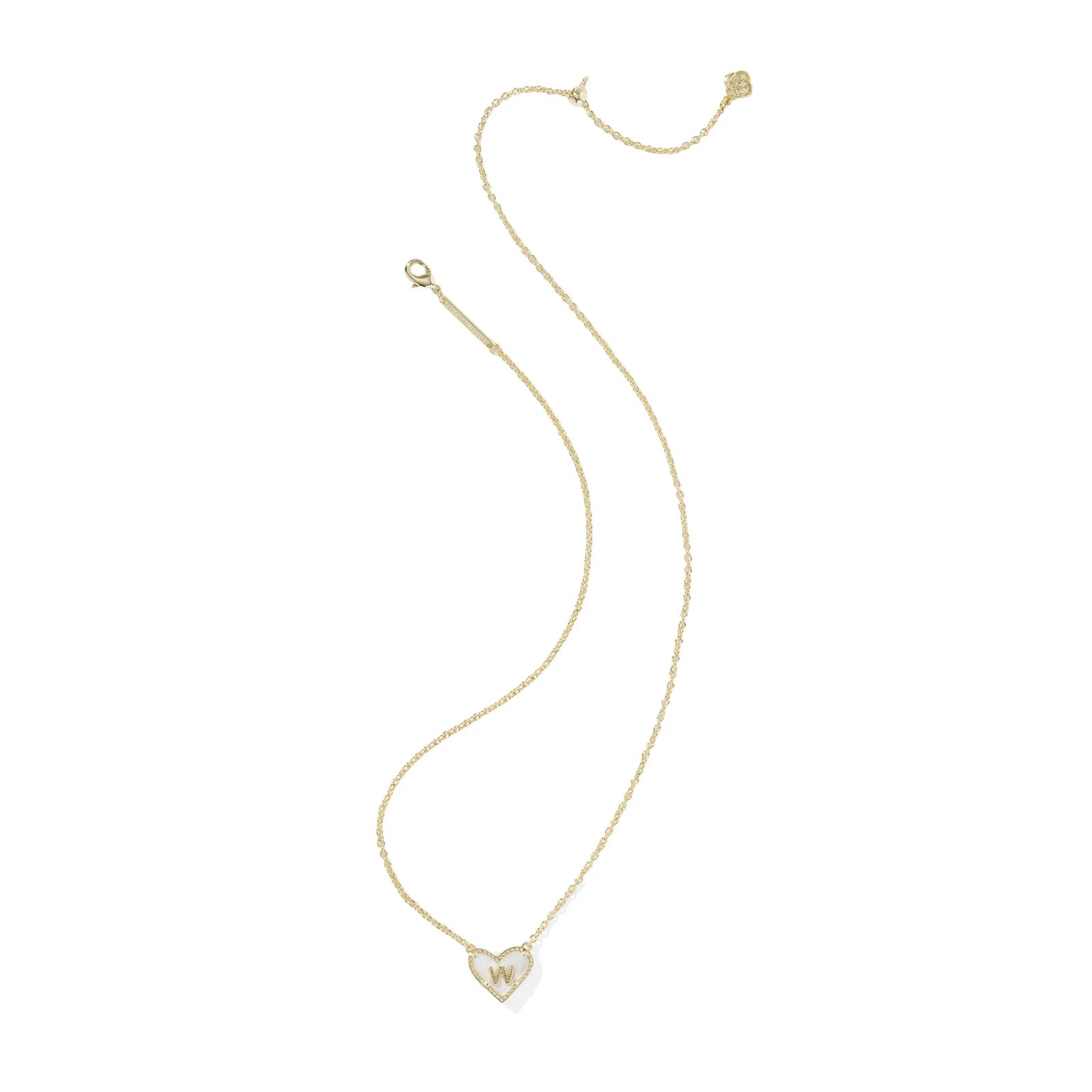 Heart Initial Pendant Necklace - Lizzy G's Fine Gifts