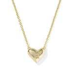 Heart Initial Pendant Necklace - Lizzy G's Fine Gifts