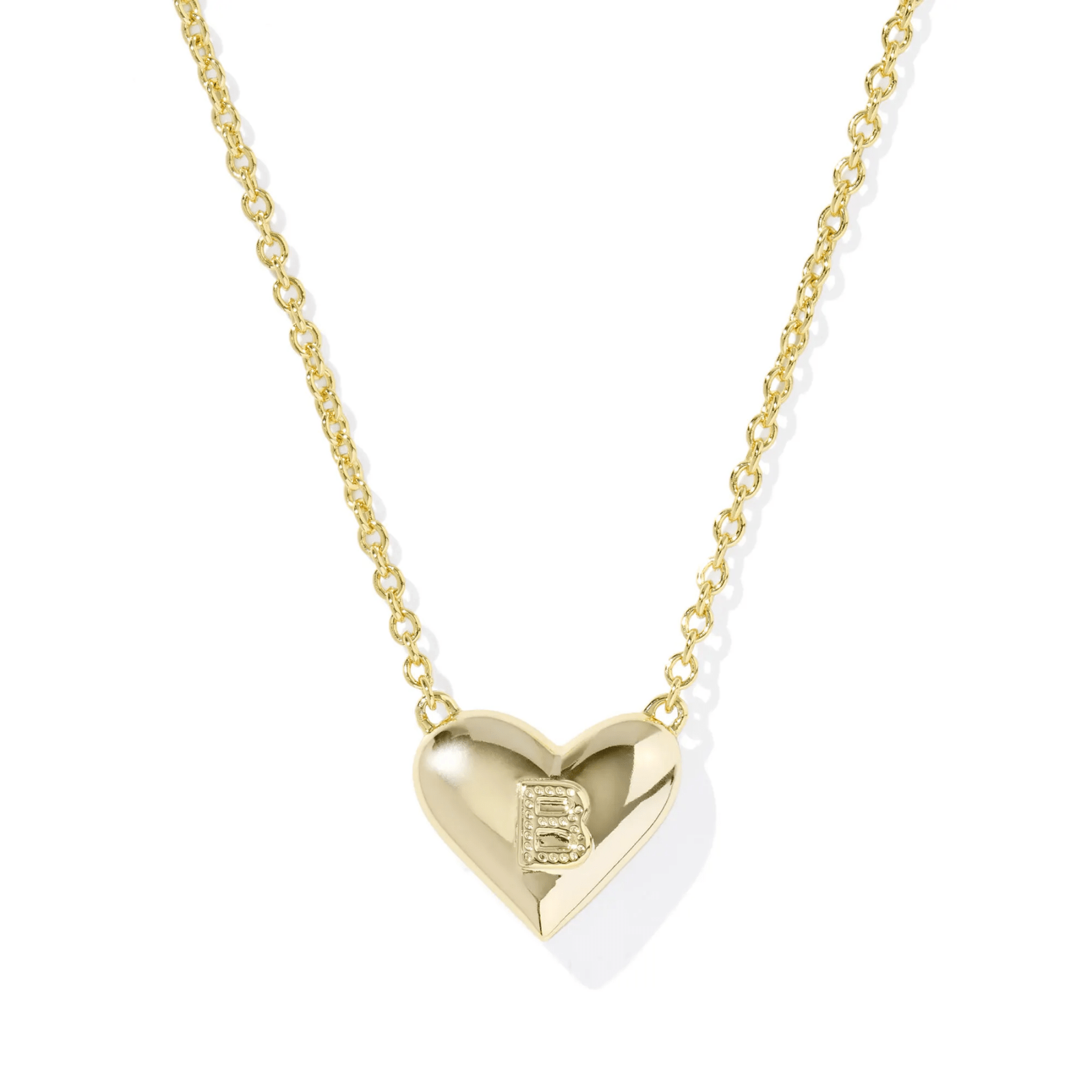 Heart Initial Pendant Necklace - Lizzy G's Fine Gifts