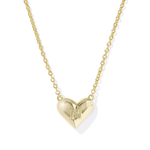 Heart Initial Pendant Necklace - Lizzy G's Fine Gifts