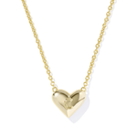 Heart Initial Pendant Necklace - Lizzy G's Fine Gifts
