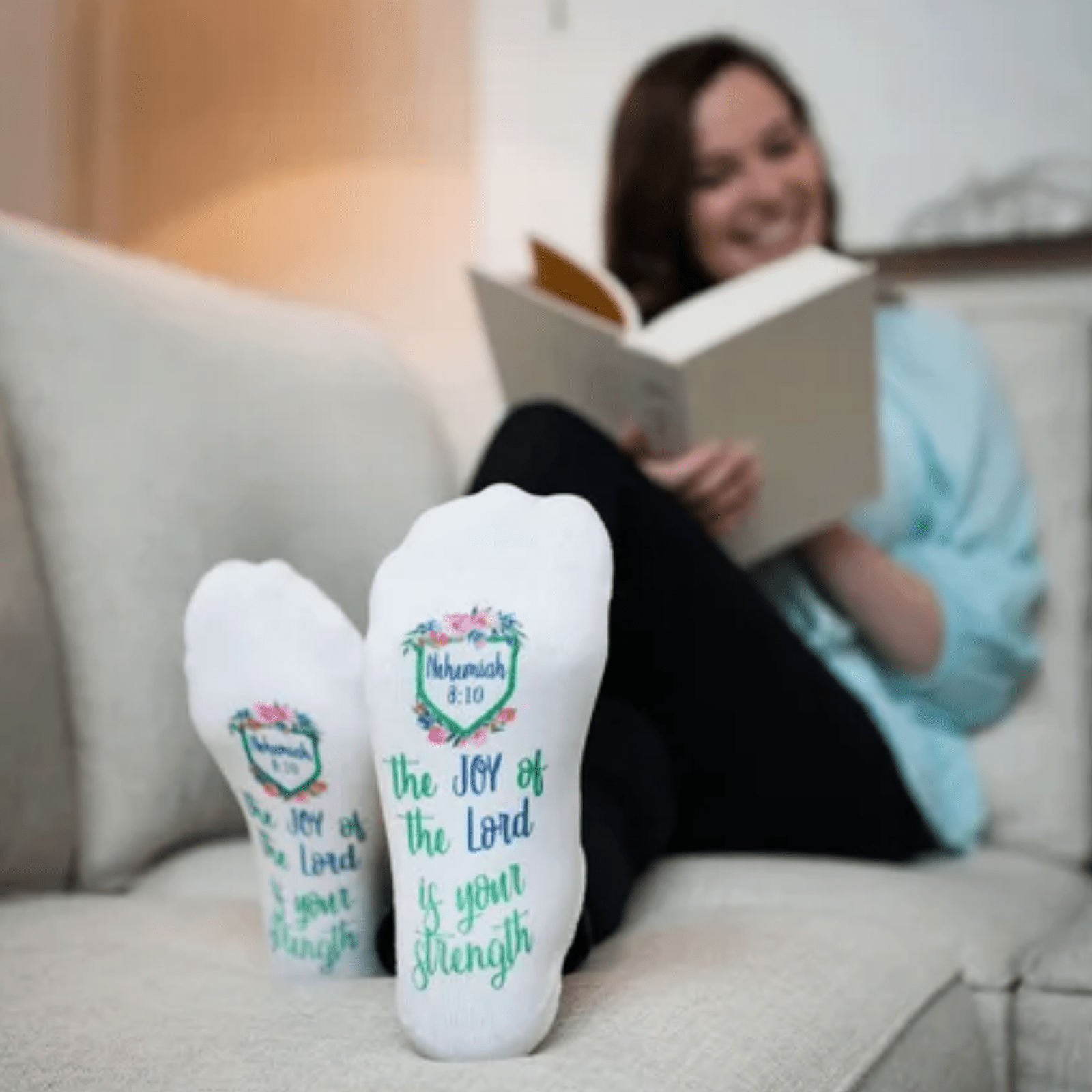 Isaiah 64:8 No - Show Socks - Lizzy G's Fine Gifts