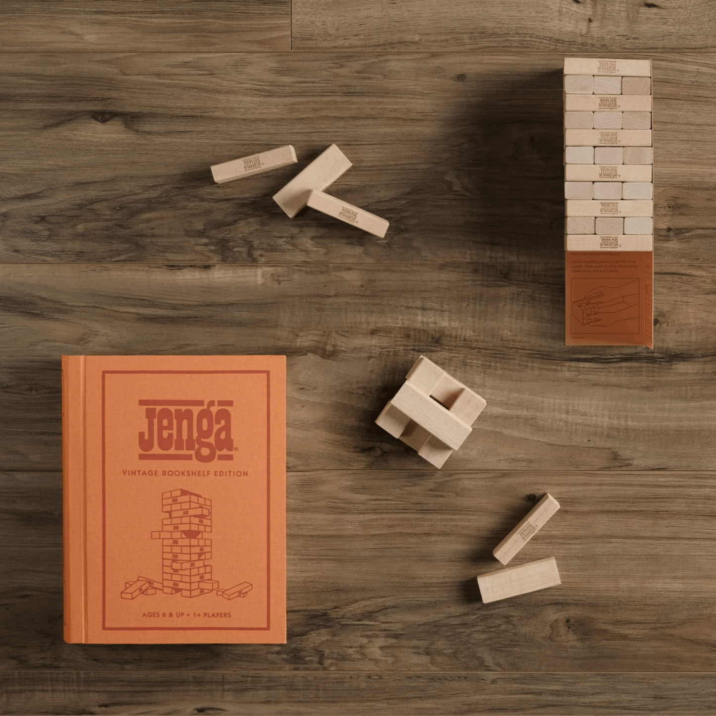 Jenga Bookshelf Game - Lizzy G's Fine Gifts
