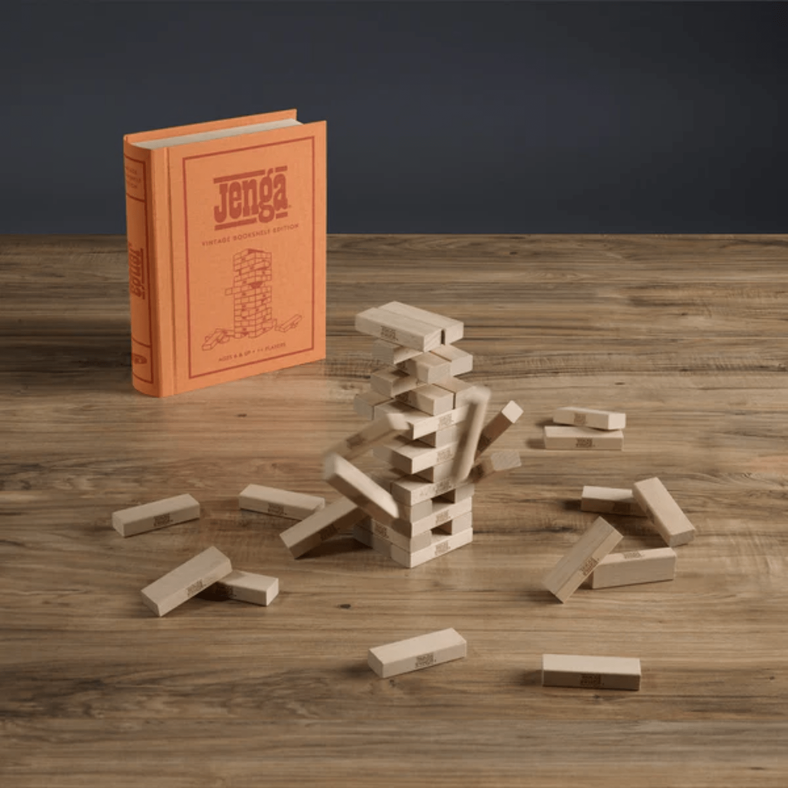 Jenga Bookshelf Game - Lizzy G's Fine Gifts