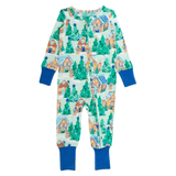 Jolly Gingerbread Convertible PJs - Lizzy G's Fine Gifts