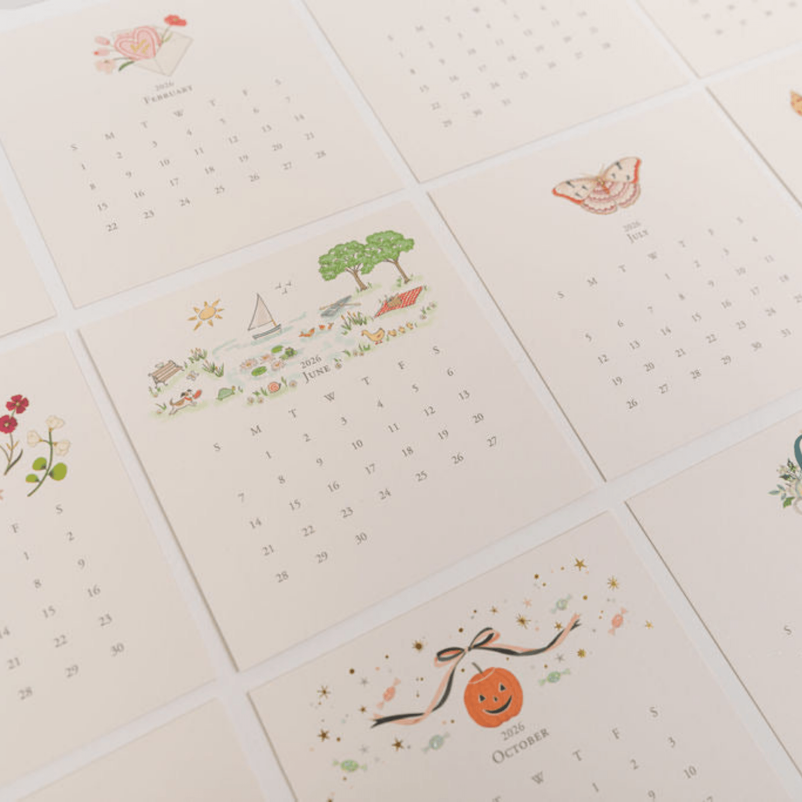 Karen Adams Desk Calendar - Lizzy G's Fine Gifts