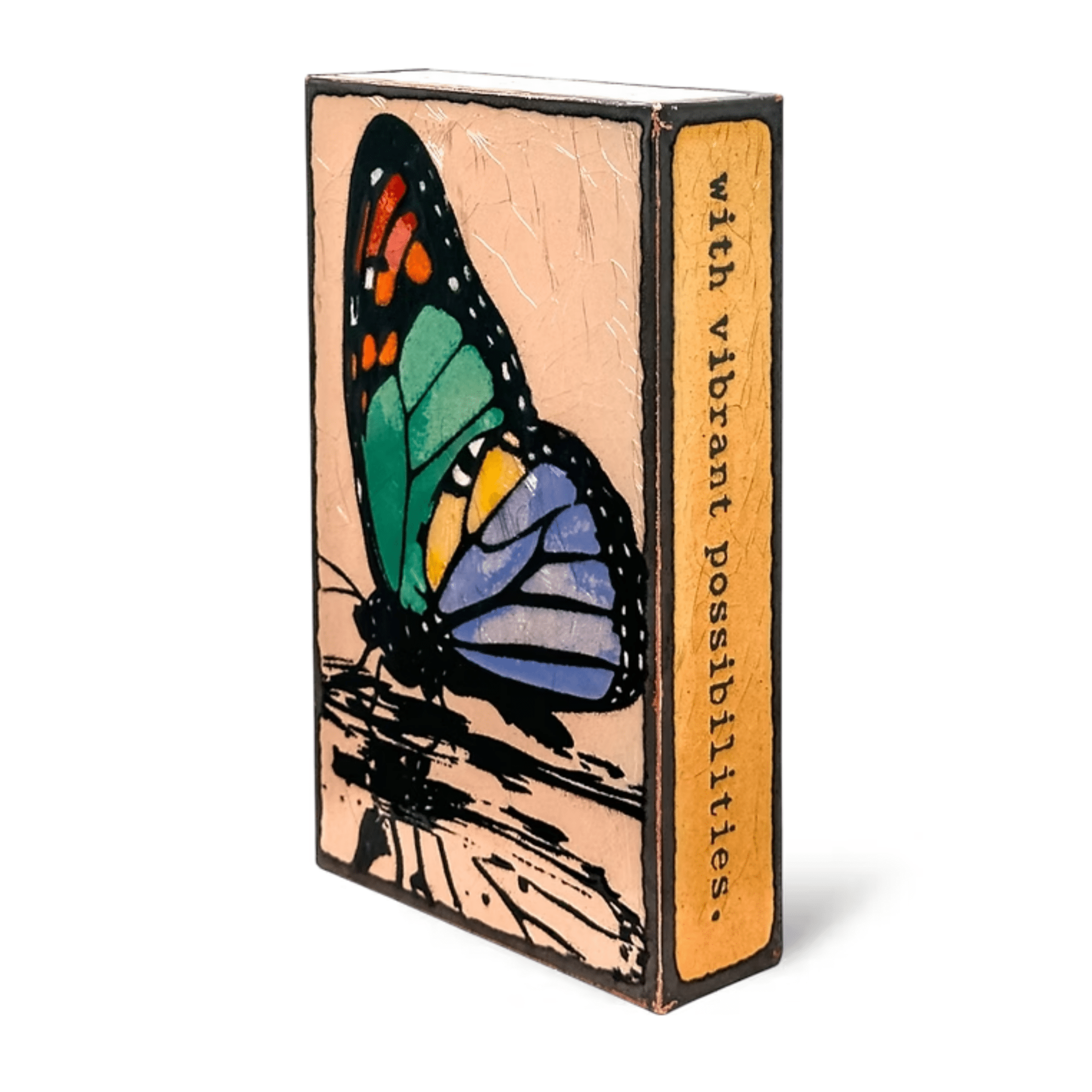 Life in Color - 293 - Copper Art Block - Lizzy G's Fine Gifts
