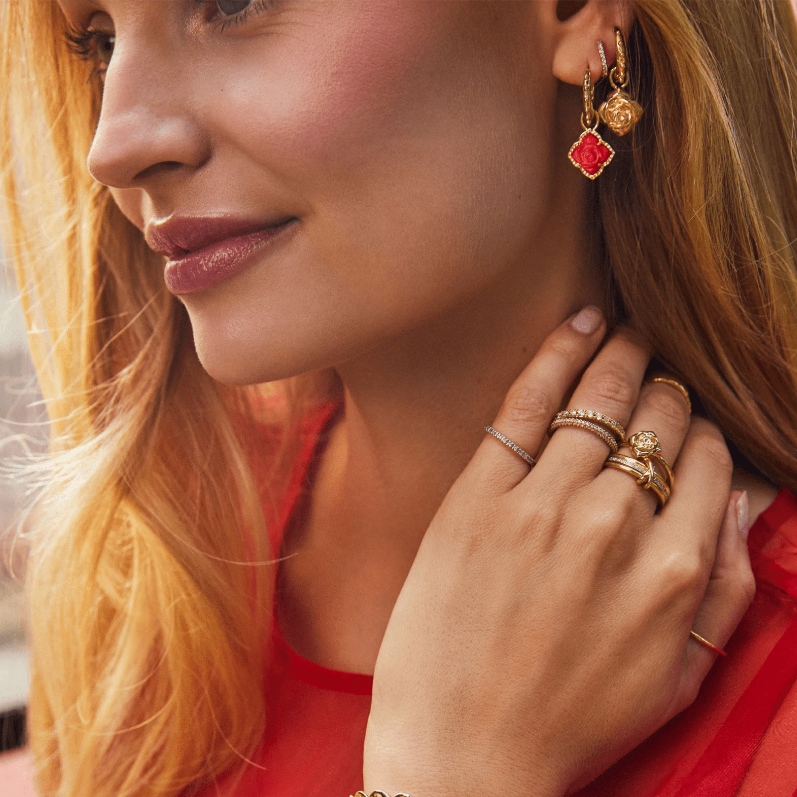 Mallory Rose Huggie Earrings - Lizzy G's Fine Gifts
