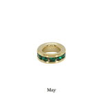Mini Birthstone Charms - 8mm - Lizzy G's Fine Gifts