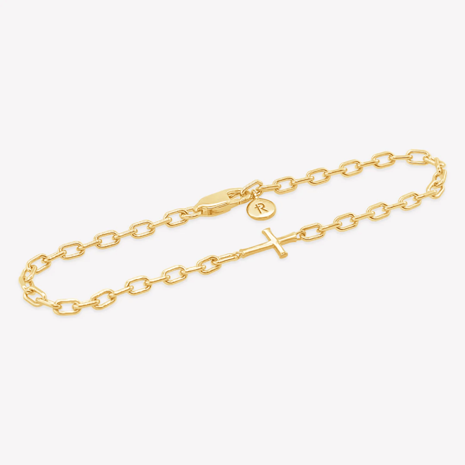 Mini Chain Breaker Cross Bracelet - Lizzy G's Fine Gifts
