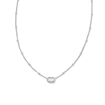Mini Elisa Satellite Chain Short Necklace - Lizzy G's Fine Gifts