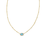 Mini Elisa Satellite Chain Short Necklace - Lizzy G's Fine Gifts