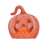 Mini Faux Terracotta Metal Jack O Lantern - Lizzy G's Fine Gifts