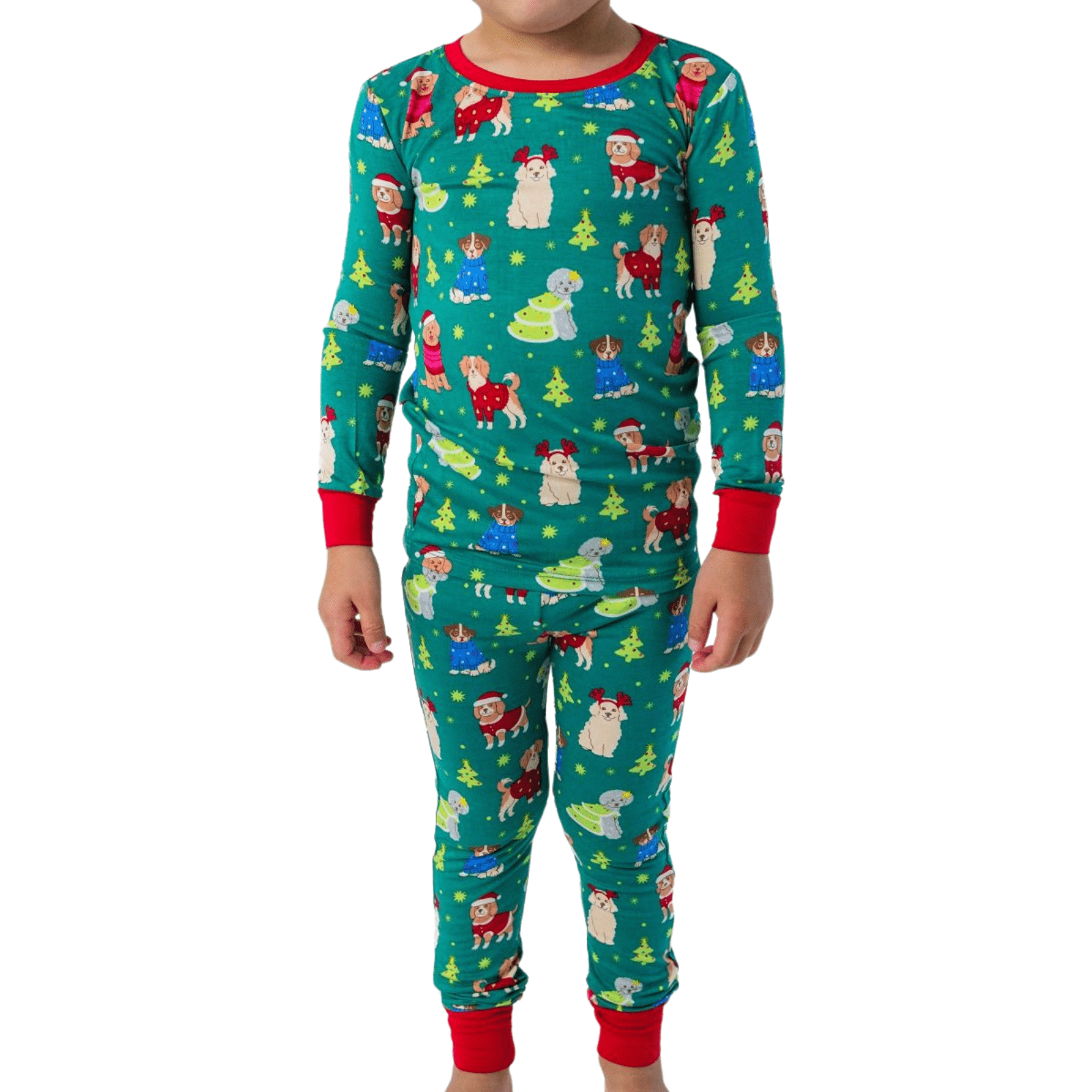 Paw - Liday Pals Toddler Two Piece PJ Set - Lizzy G's Fine Gifts