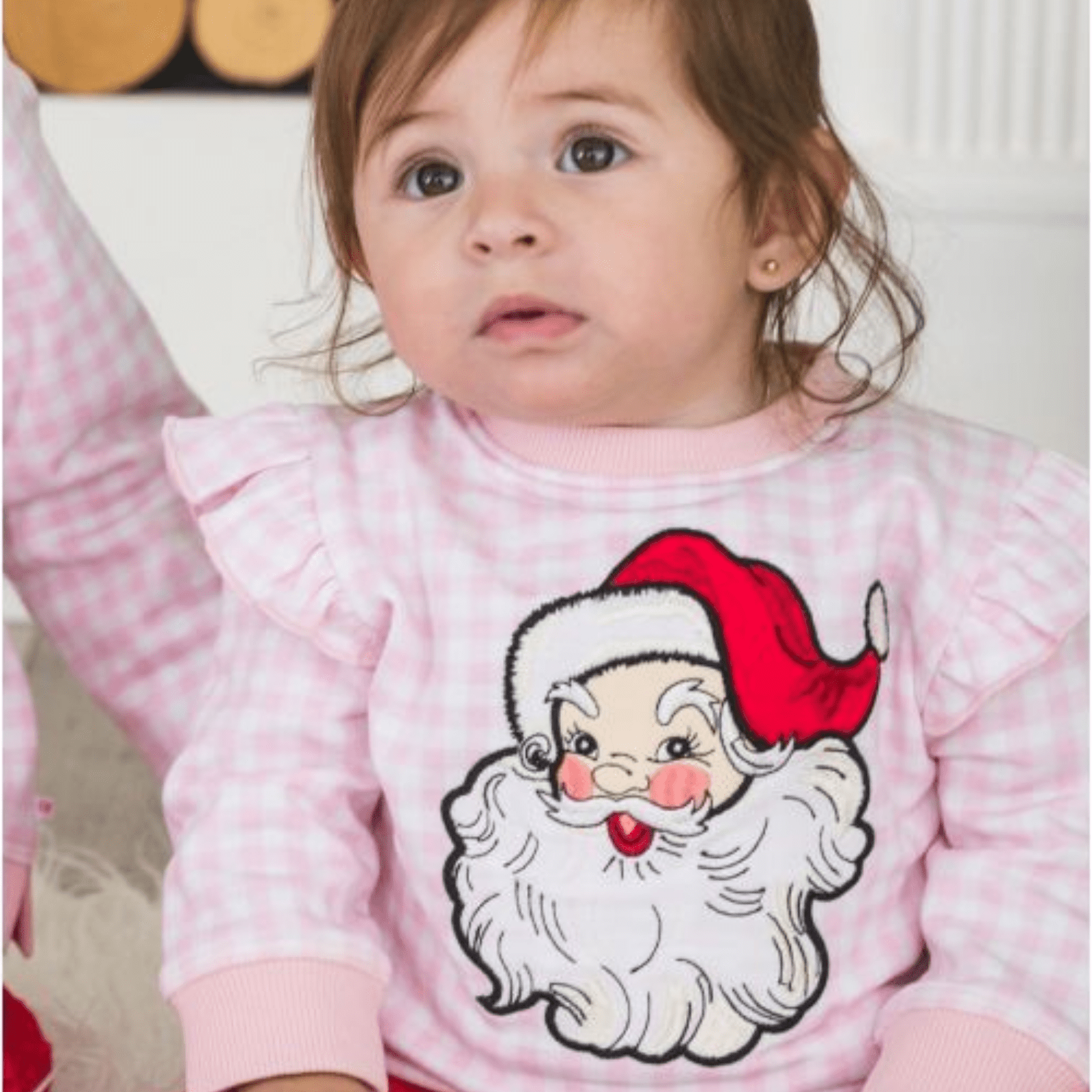 Pink Dear Santa Long Sleeve Bubble Romper - Lizzy G's Fine Gifts