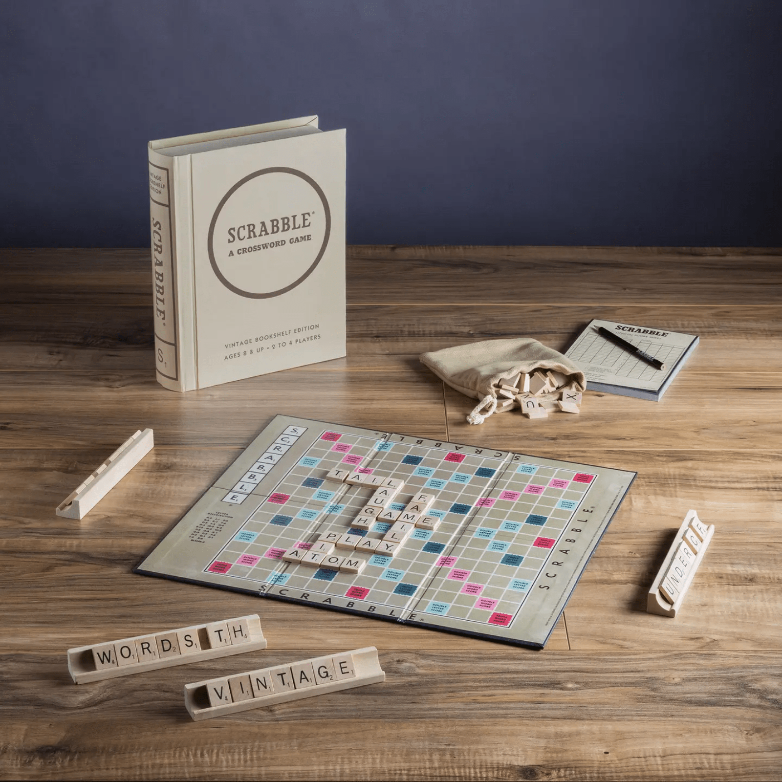 Scrabble Bookshelf Game - Lizzy G's Fine Gifts