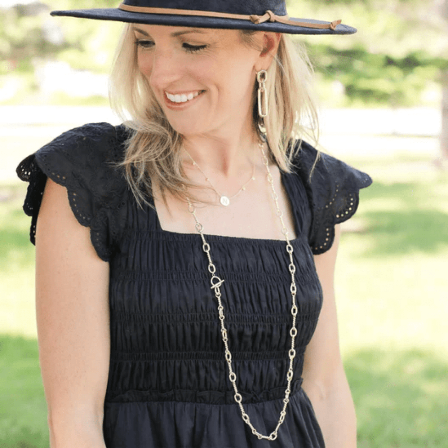 She's Spicy Chain Link Necklace - Lizzy G's Fine Gifts
